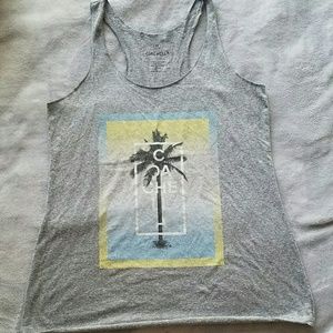 Coachella palm tree tank